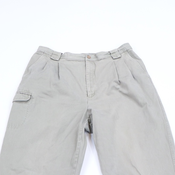 Vts 90s Eddie Bauer Pleated 5 Pocket Chino Pants - Picture 2 of 7